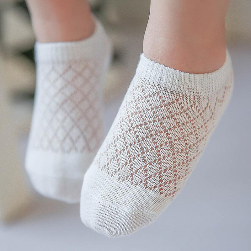 Sét 5 Đôi Tất Lưới mùa hè cho bé chất mềm mại, thoáng mát có size cho bé từ 5 đến 15kg - Vớ cho bé