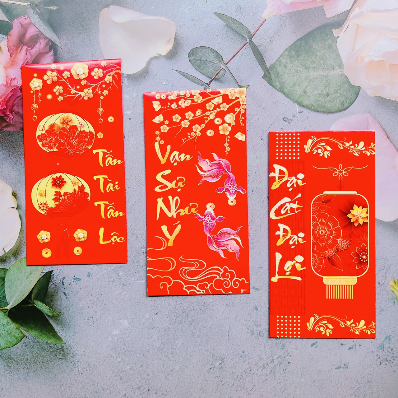 100 bao lì xì phiên bản giới hạn 2024, bao lì xì tết