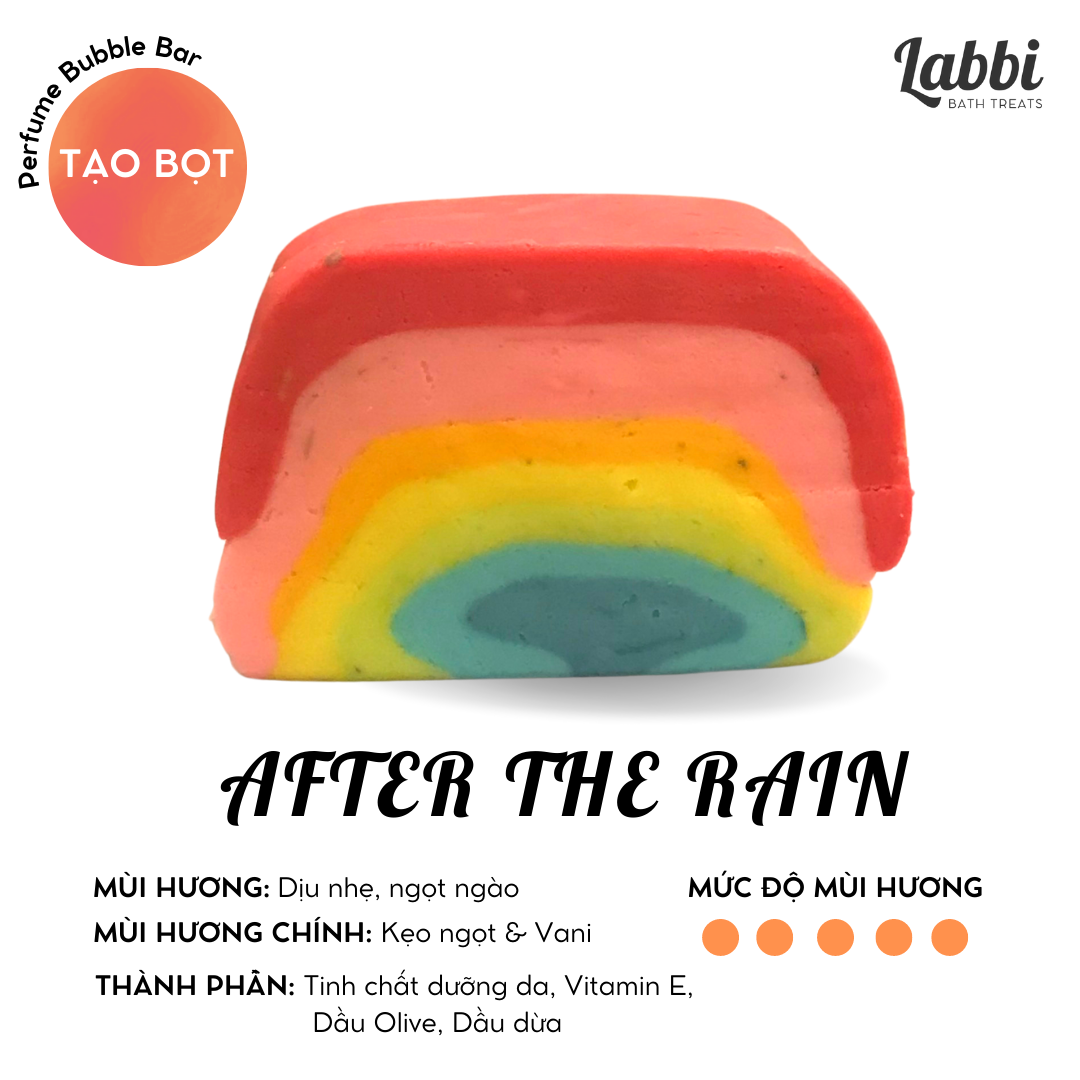 AFTER THE RAIN [Labbi] Bubble Bar / Bánh tạo bọt bồn tắm