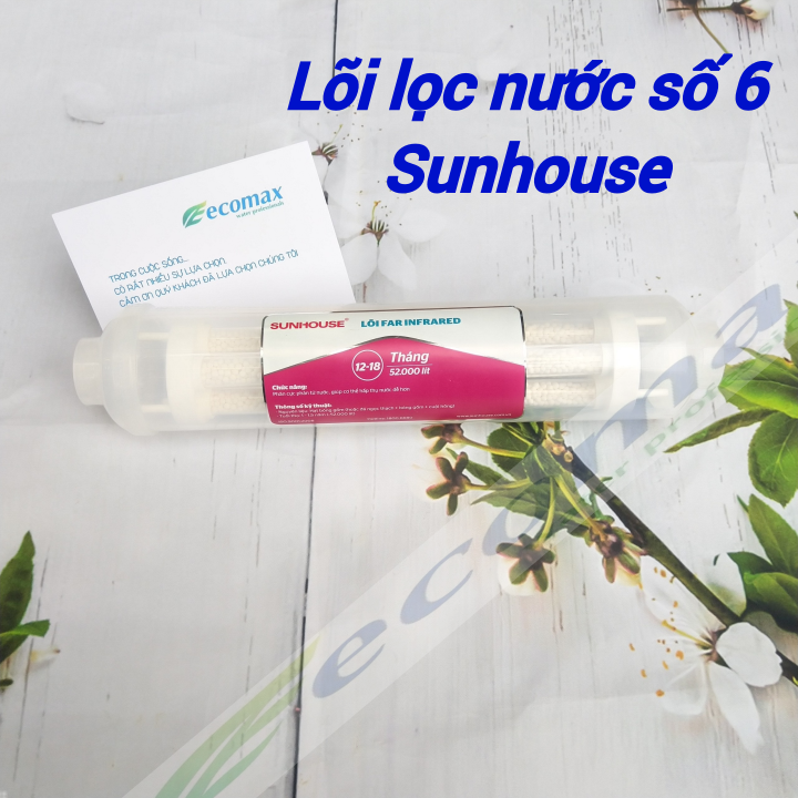 lõi lọc nước số 6 sunhouse - lõi lọc nước sunhouse