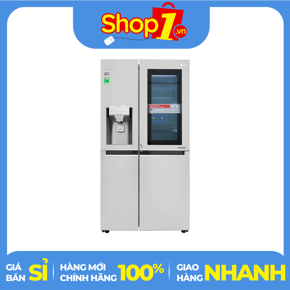 Tủ lạnh lg door-in-door 601 lít gr-x247js