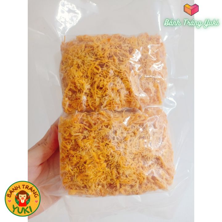 Cơm Cháy Siêu Chà Bông Bịch 250gr/ Bánh Tráng Yuki - banhtrangyuki