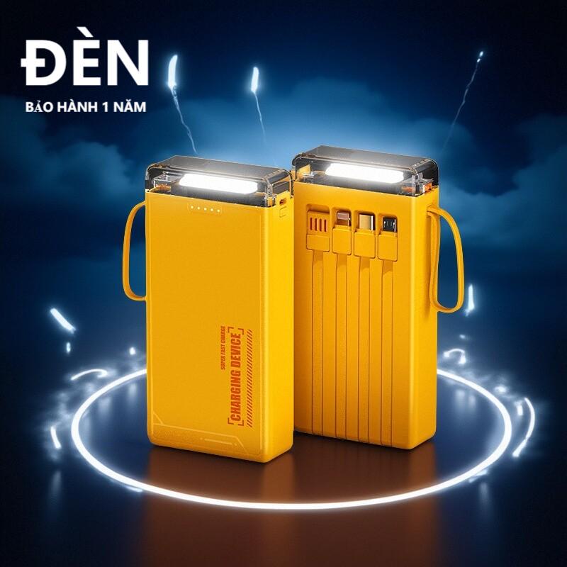 Pin 50.000mAh Sạc Dự Phòng 50.000mAh - Sạc Nhanh 120W, Có Led  Chế Độ