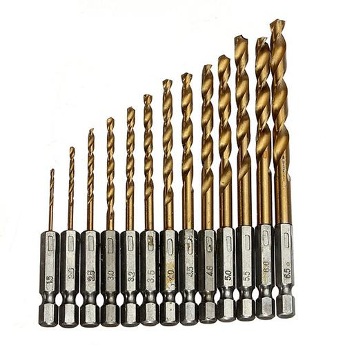 Bộ 13 mũi khoan sắt cao cấp