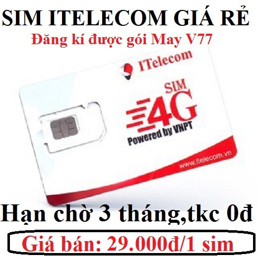 Sim số giá rẻ itelecom