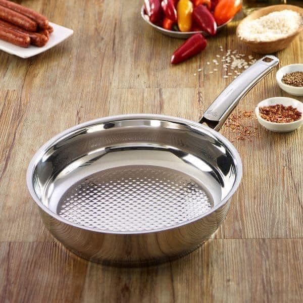 Chảo Thép FISSLER Bratpfanne Crispy Steelux Premium (Made in Germany)