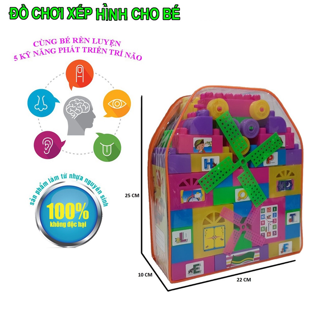 Đồ chơi - Xếp hình thông minh sáng tạo