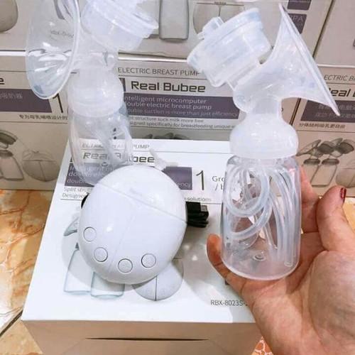 Máy hút sữa điện đôi Real bubee - Máy vắt sữa đến từ Đài Loan