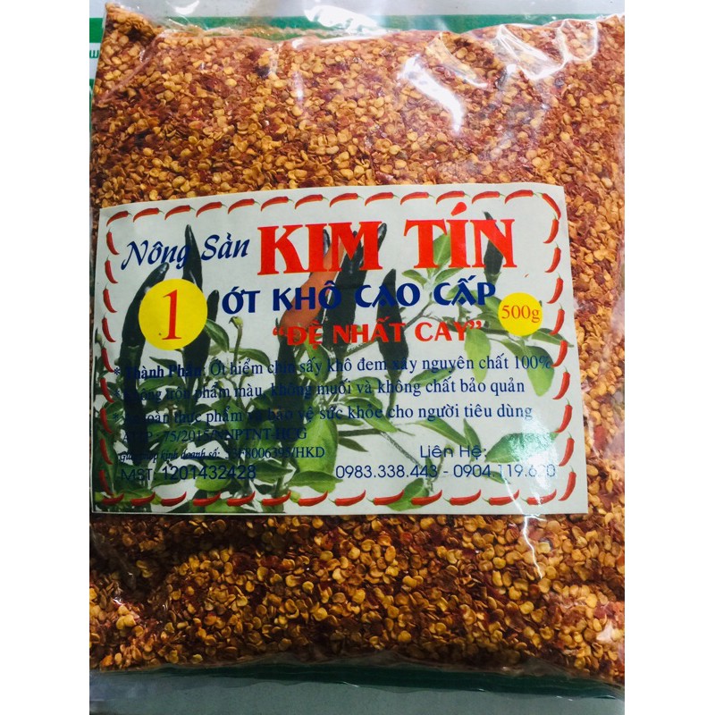 Ớt khô Kim Tín loại 1 gói