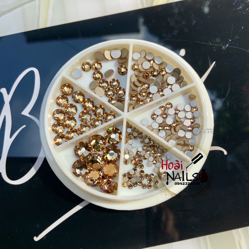 Đá úc Swarovski mix khay - đá úc