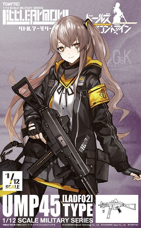 [7-11/12 VOUCHER 8%]Mô hình phụ kiện Tomytec Little Armory 1/12 (LADF02) UMP45 Type [TMT]