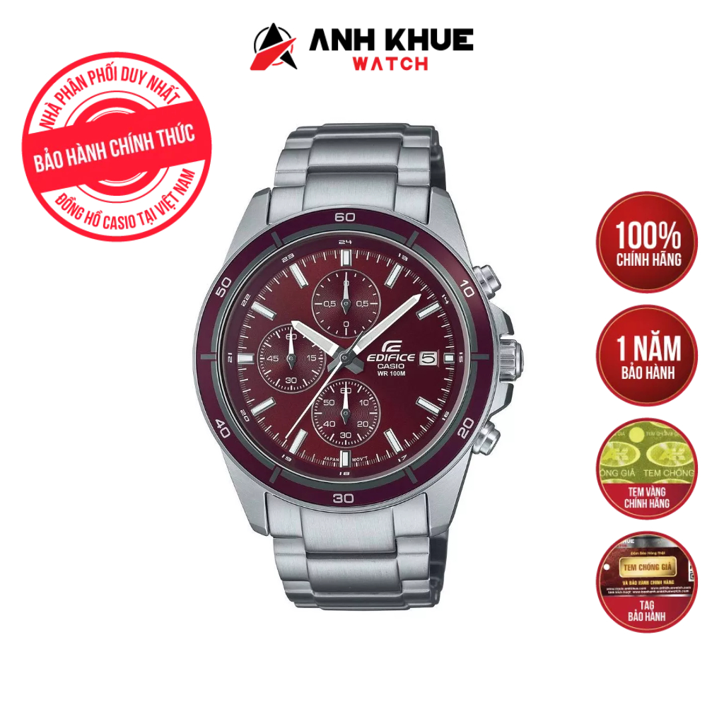Đồng hồ casio edifice nam dây kim loại efr-526d-5cvudf