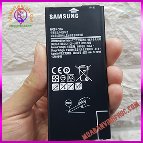 Pin samsung j7 prime / j4 plus / j4 core / j6 plus / a710 / bg610abe,dl3300mah / bảo hành 12 tháng