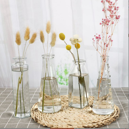 Bình thuỷ tinh cắm hoa decor