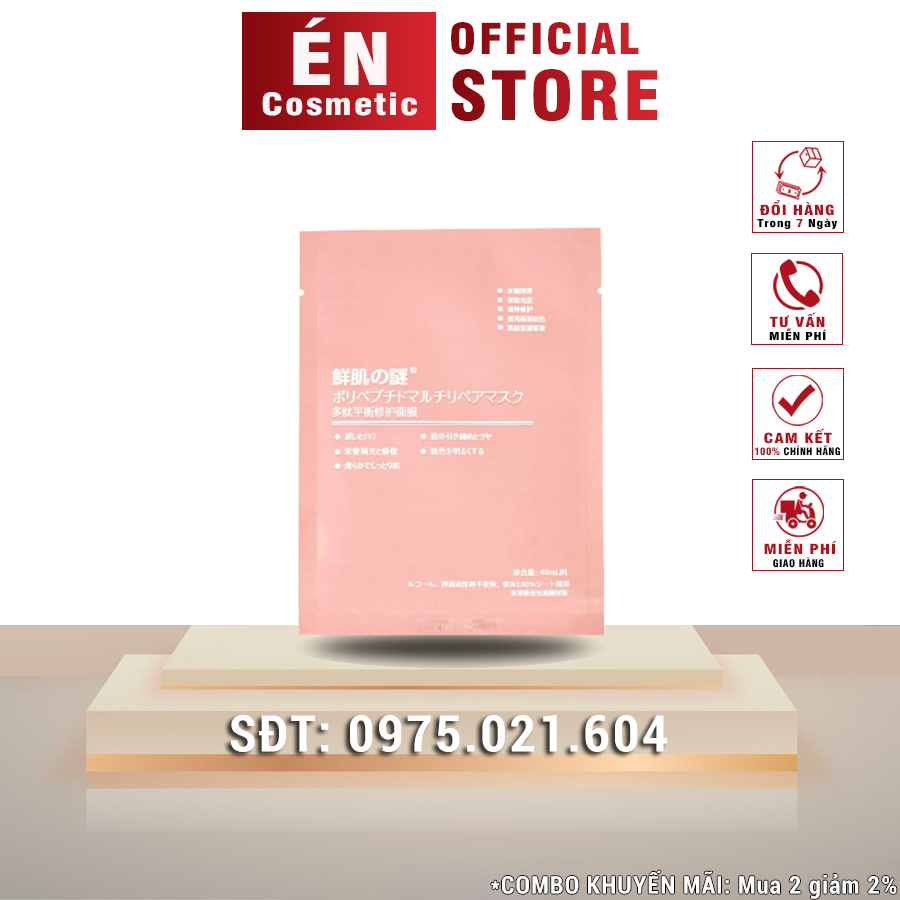 Beauty stem cell placenta mask - mặt nạ tế bào gốc nhau thai cừu tái tạo căng bóng da xuất xứ nhật bản