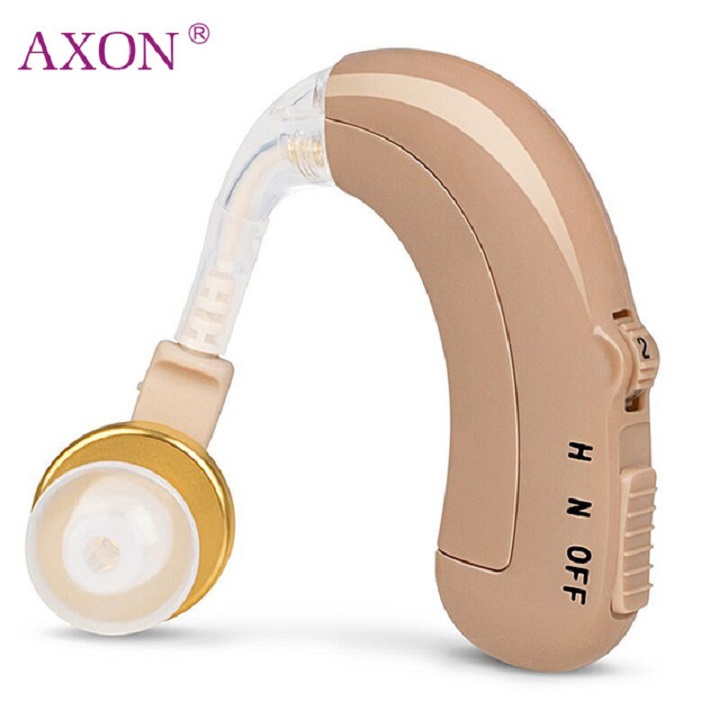 Máy trợ thính đeo vành tai Axon C109 Pin sạc