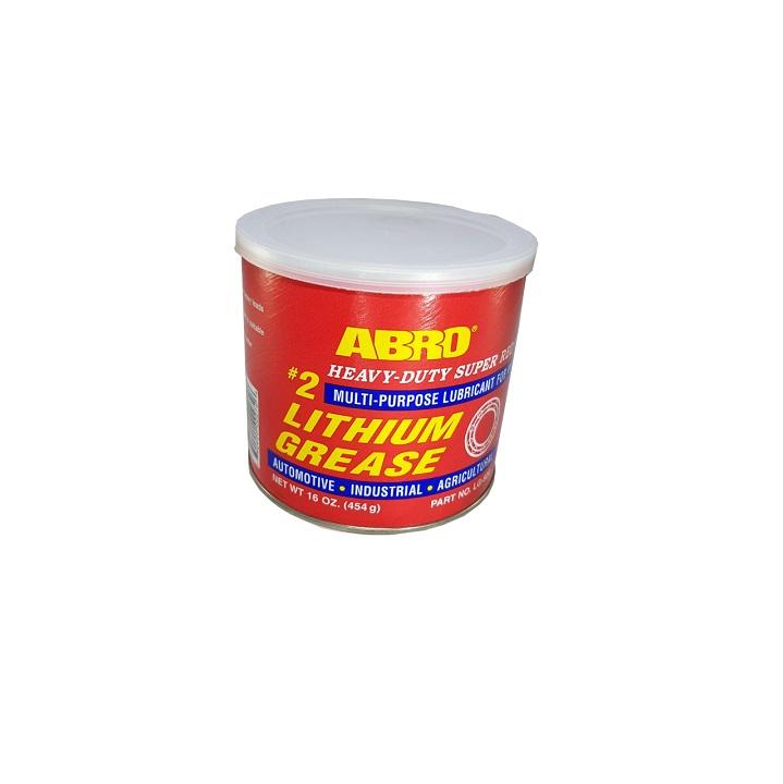 Mỡ bò abro super red lithium grease đỏ - abro super