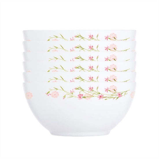 Bộ 6 Chén thủy tinh Luminarc Diwali Romance Pink 12cm