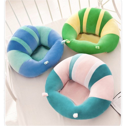Ghế sofa vải nhồi bông cho bé tập ngồi, ghế lười cho bé, gối bông giúp bé tập ngồi an toàn hiệu quả