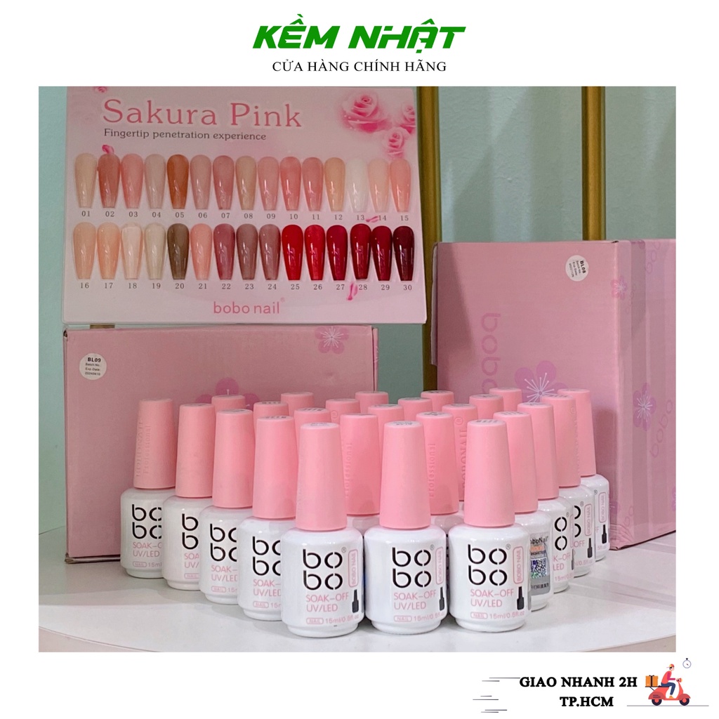 Sơn Thạch Bobo - Set 30 chai chính hãng
