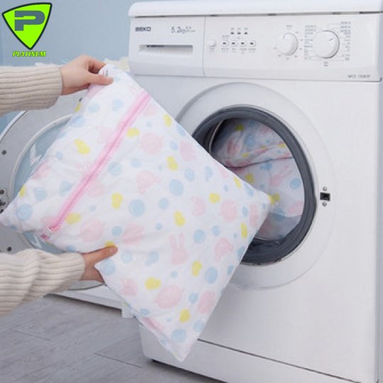 Túi giặt đồ bảo vệ quần áo hình chữ nhật cho máy giặt 50 x 60 cm