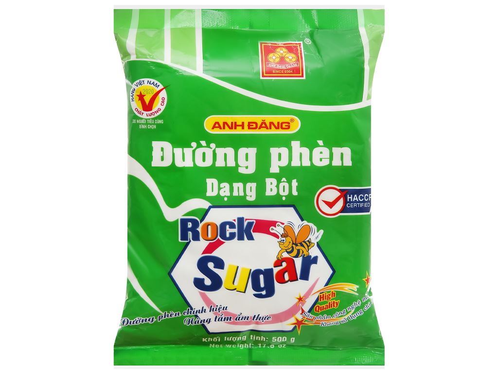 Đường Phèn Bột Túi 500G