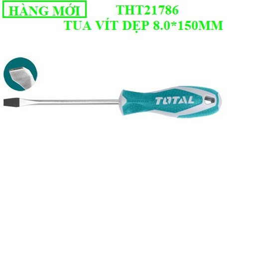 Tua vít dẹp 8mm x 150mm total tht21786