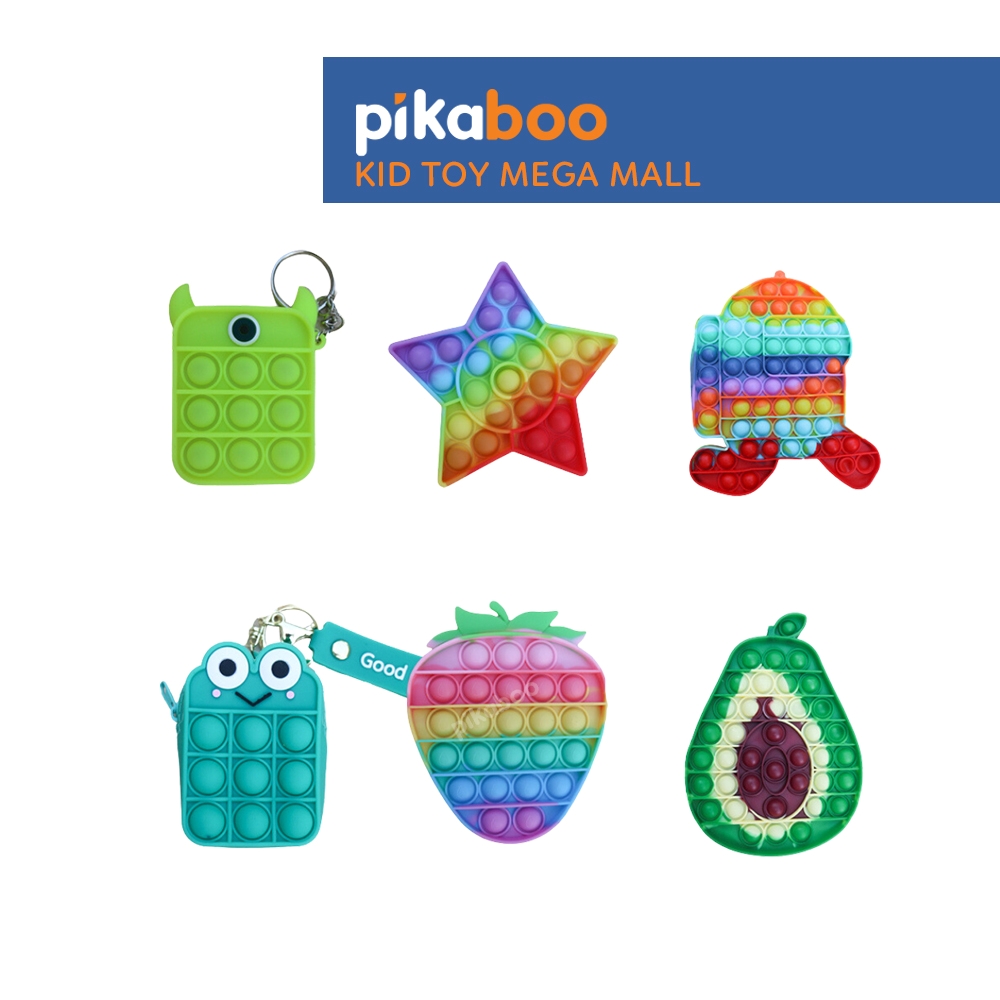 [Pop It] Đồ chơi bóp bong bóng Pikaboo giúp giải trí giảm bớt căng thẳng cho cả người lớn và trẻ em