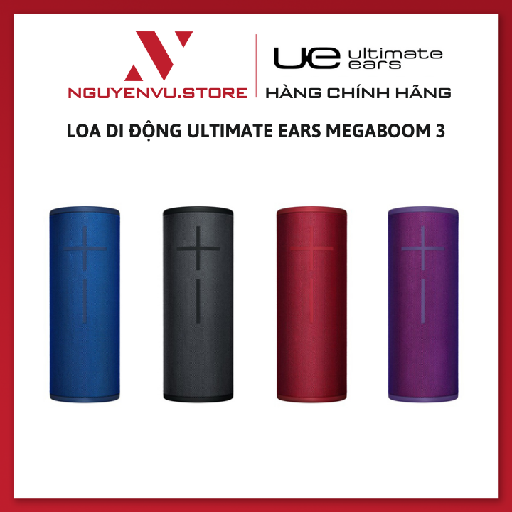 Loa vi tính Ultimate Ears Megaboom 3 Speaker/Bluetooth - Hàng Chính Hãng