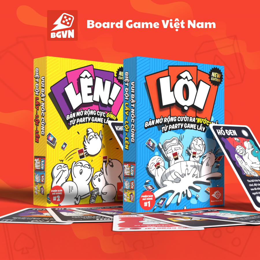 Board Game VN - Lầy - Combo Lội Lên- bộ mở rộng cực đỉnh của party game Lầy