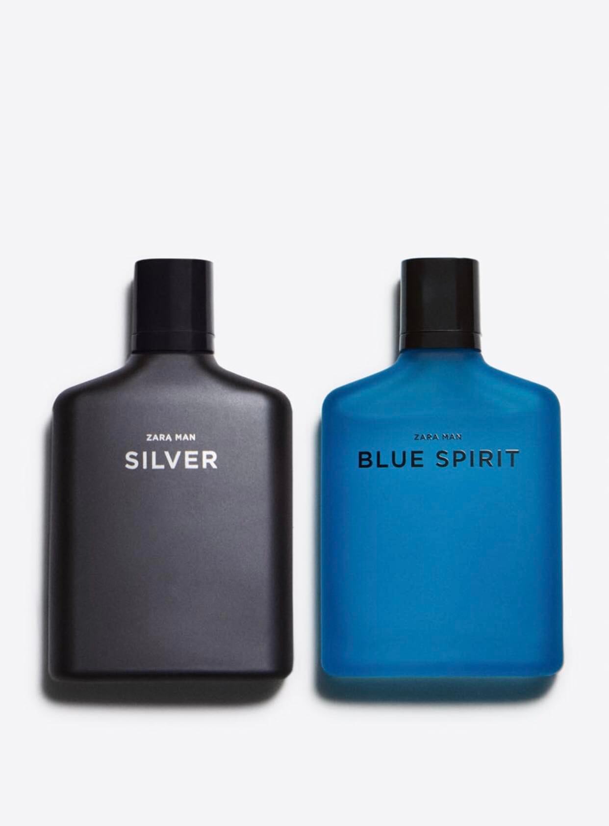 Set nước hoa nam Zara Man Silver - Blue Spirit Fullbox Fullsize 100ml/chai