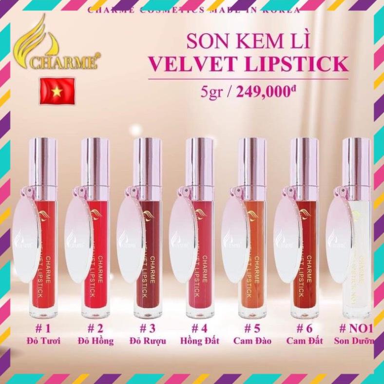 Son kem Velvet Lipstick Collagen Hàn Quốc