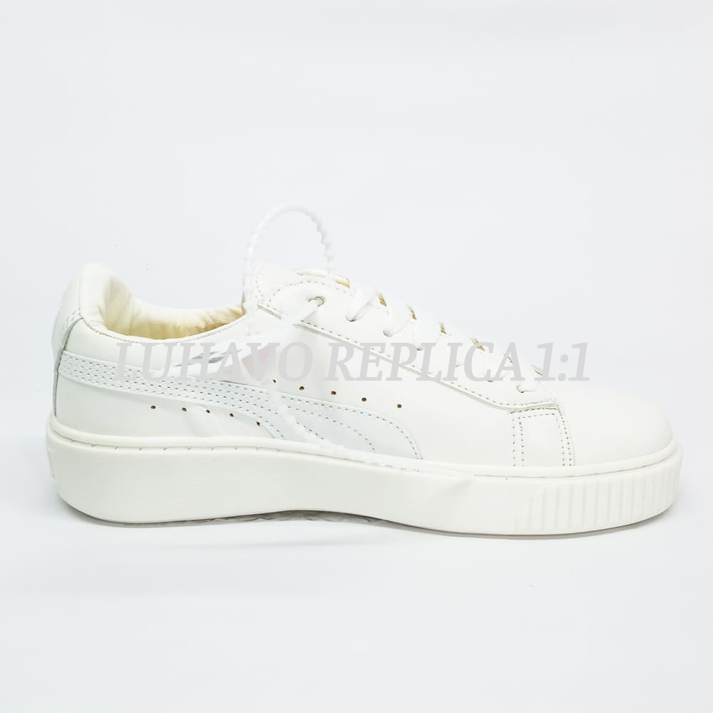 Giày thể thao nữ nam sneaker (BẢN TRUNG) TRẮNG CỔ THẤP PU-MA LP02