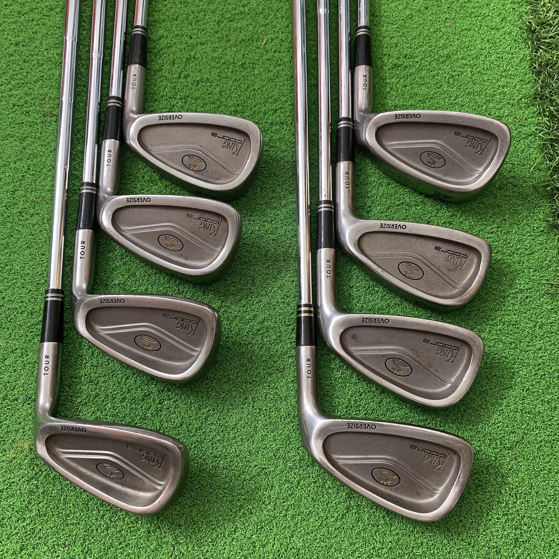 Bộ Gậy Sắt Golf King Cobra Nam Cán Sắt Steel S 8 Gậy- Golf Cũ 268