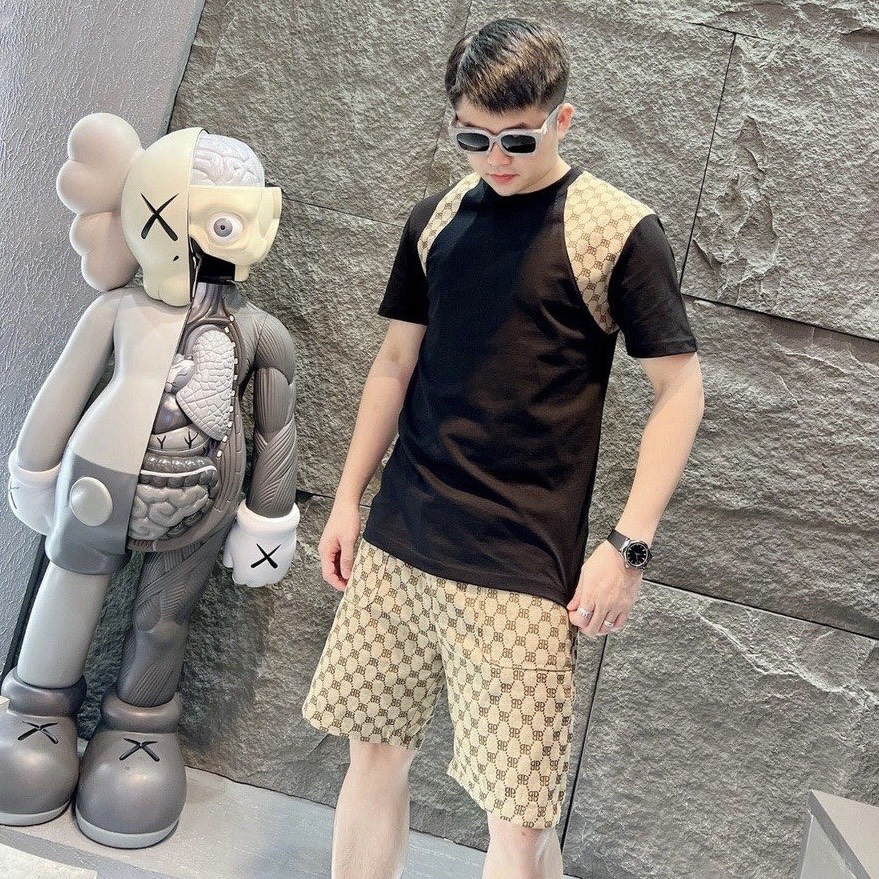 [HCM]BỘ ĐỒ THỂ THAO TẬP GYM NAM SET ĐỒ NAM QUẦN ÁO NAM BỘ ÁO THUN NAM BỘ HÈ NAMQUẦN ÁO NGẮN TAY NAMBỘ CỘC TAY NAM CỰC CHẤT 100% COTTON MÁT LẠNH THỜI TRANG MẪU MỚI 2020( hình thật shop tự chụp) HL STORE MS913