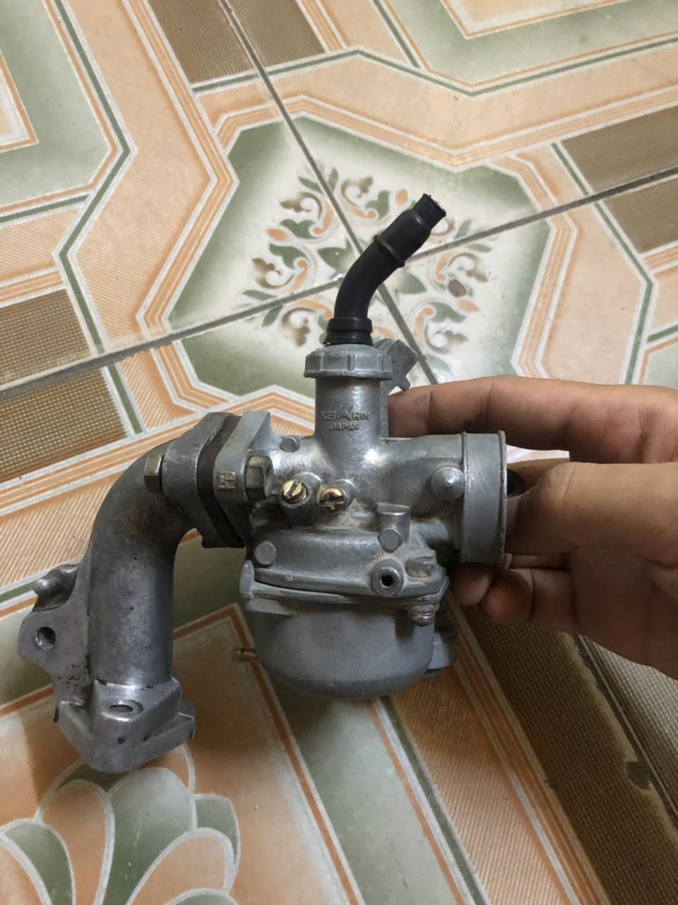 Bộ chế hòa khí honda cub 82 tháo xe ( trọn bộ đầy đủ)