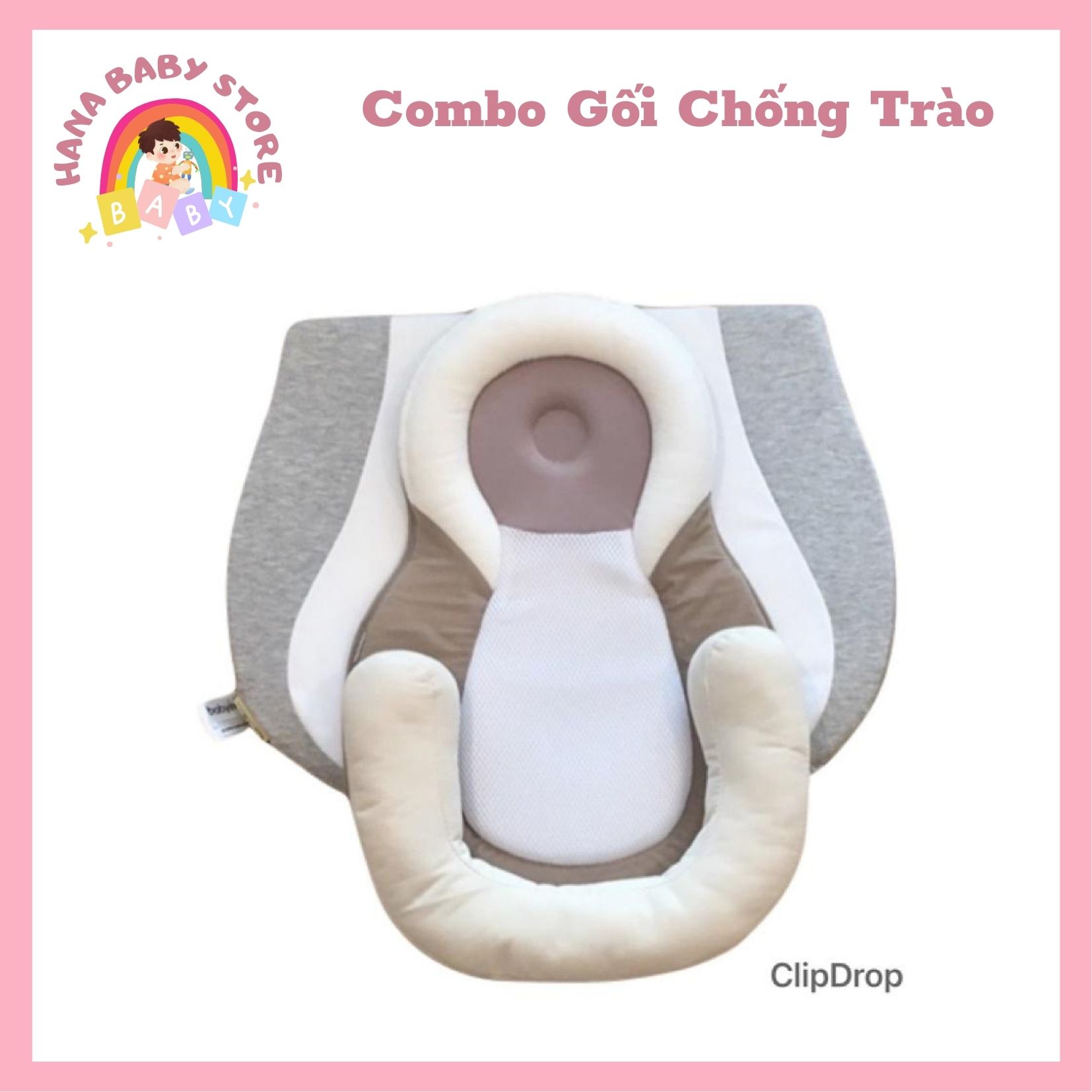 Combo Gối Chóng trào Babymoov Cho Bé Sơ Sinh