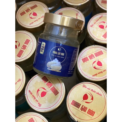 Yến sào cao cấp Minh Gia Bảo - Yến chưng Canxi Plus - Nước, yến sào (35%), đường phèn (10%) - 70ml