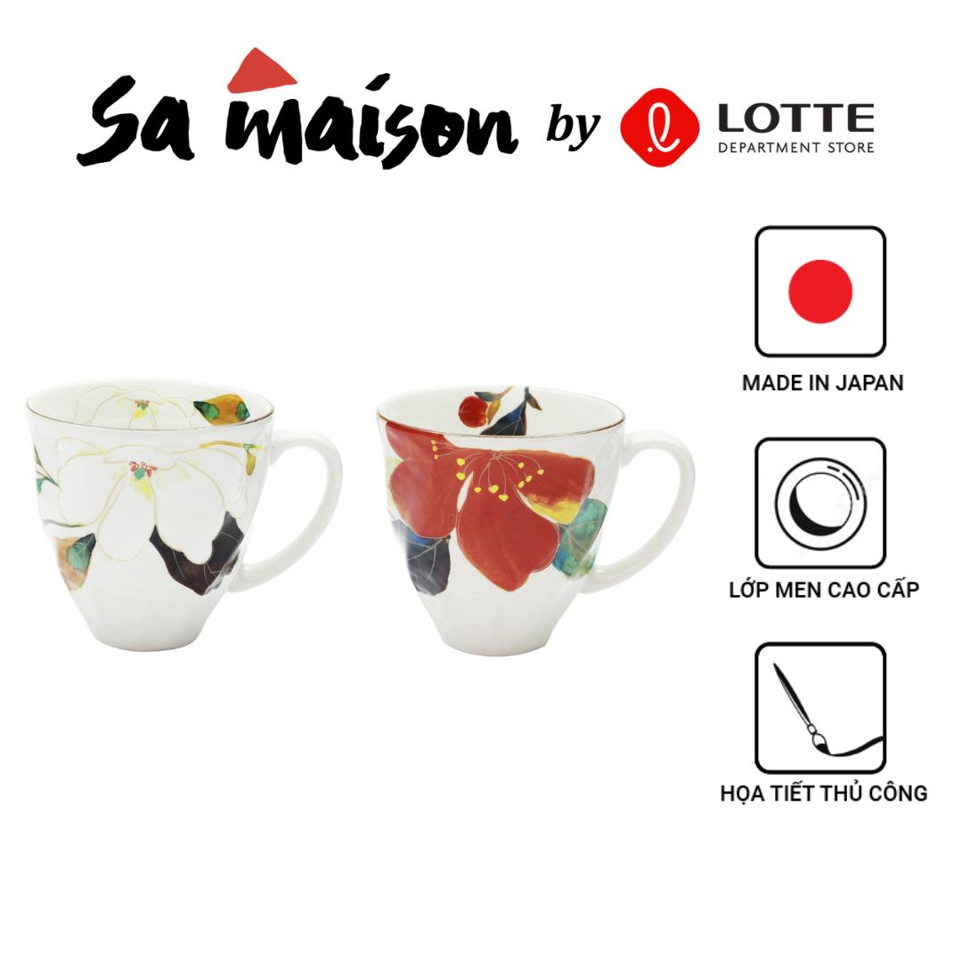 Cốc sứ kiyohara, kt d9xh8.9cm, dung tích 300ml