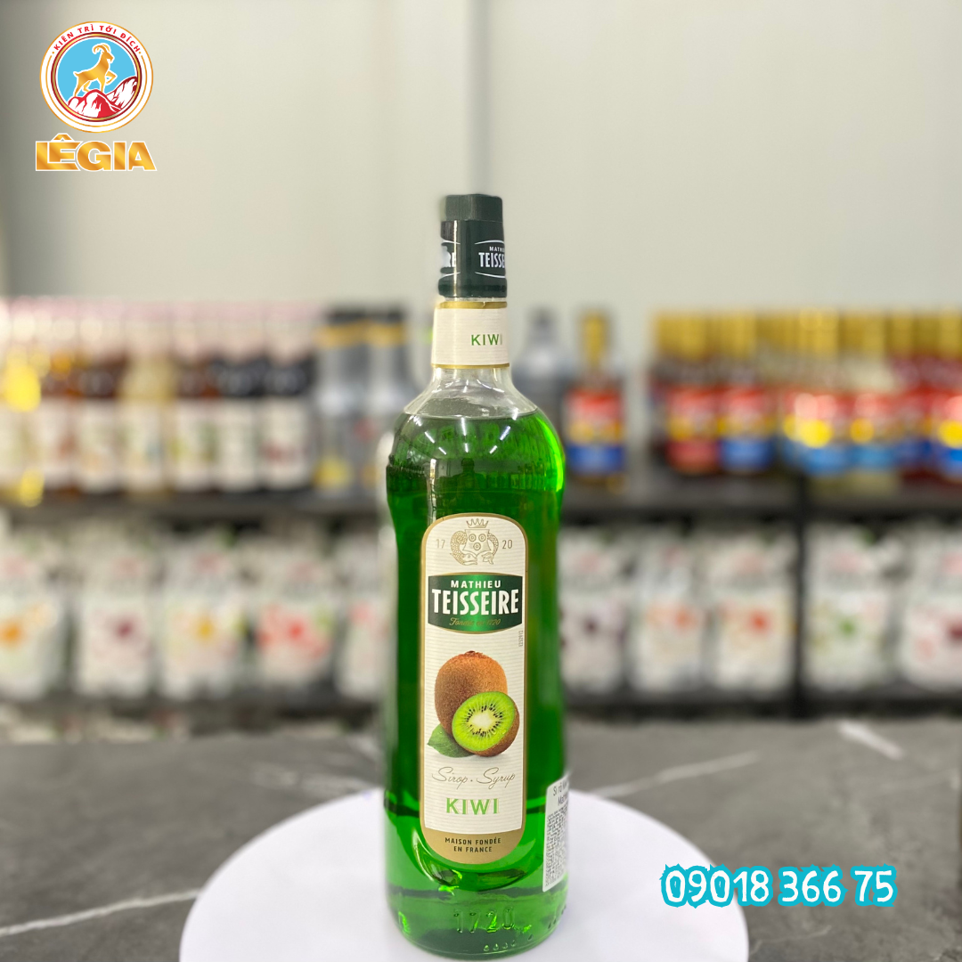]siro teisseire kiwi 1l - teisseire kiwi syrup 1l