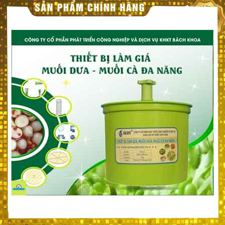 Thiết bị làm giá đỗ, muối dưa cà đa năng bách khoa việt nam bkidt - bkidt- an toàn sức khỏe