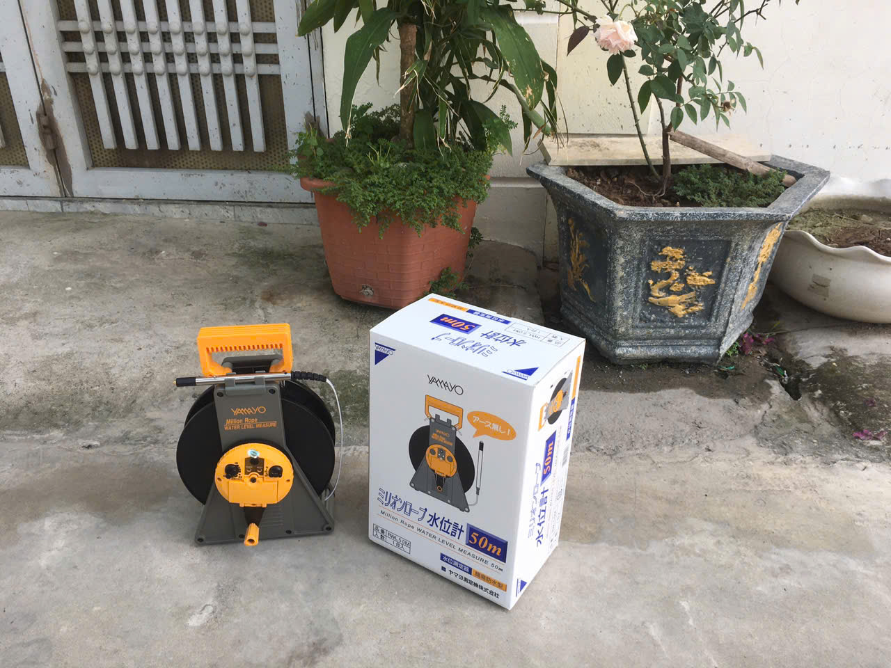 Máy đo mực nước ngầm chính hãng Yamayo RWL50M có co cq đầy đủ