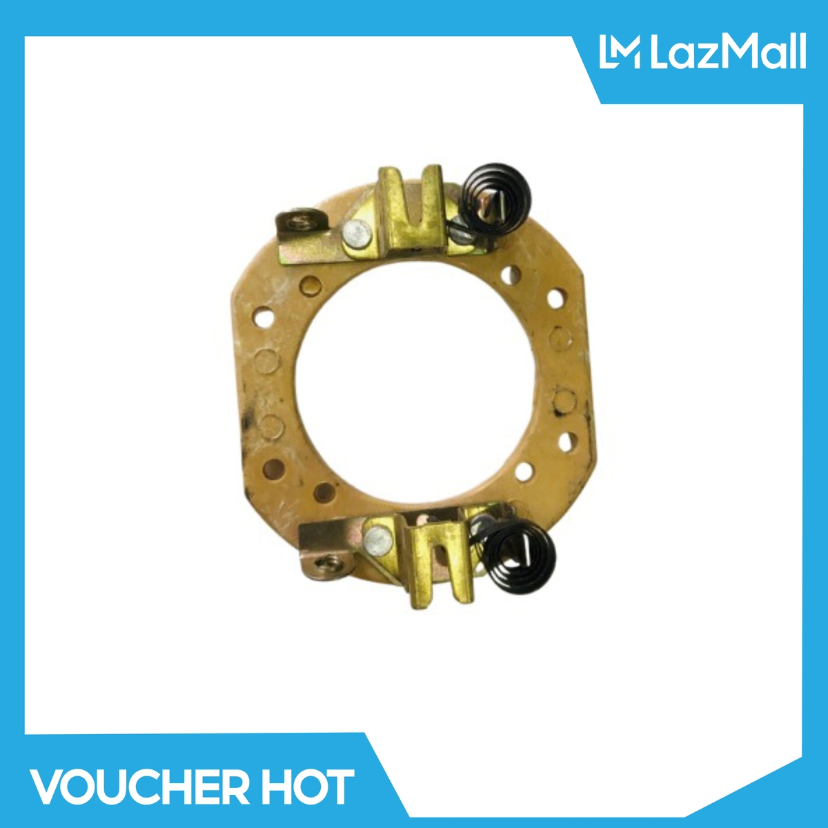 Giá đỡ và chổi than motor