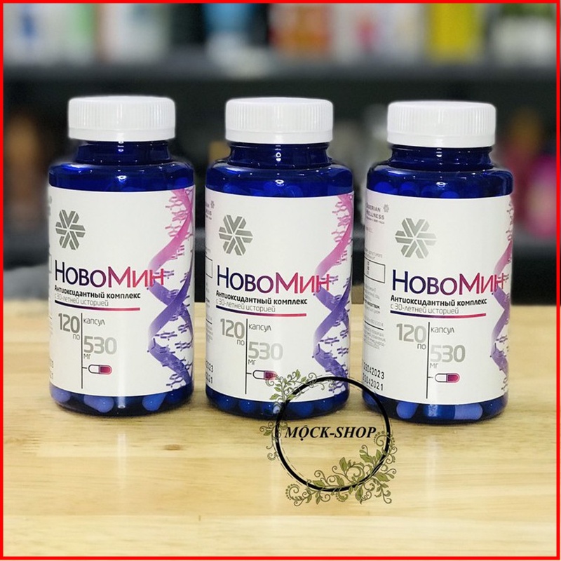 [Novomin - Siberian Wellness - Fomula4] Thực phẩm bảo về sức khỏe Novomin – Hộp 120v - NMOFF