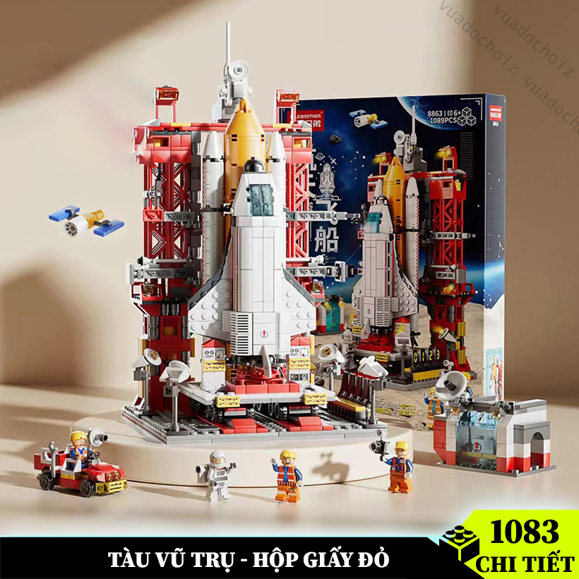 Bộ đồ chơi lego Tàu Vũ Trụ TVT1083 chi tiết