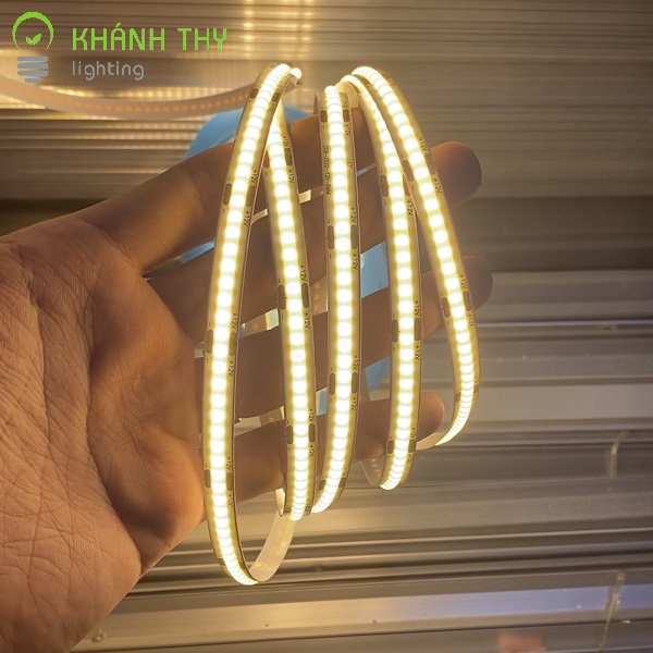 Led dây cob 12v 252 chip/m không lộ led cao cấp giá rẻ