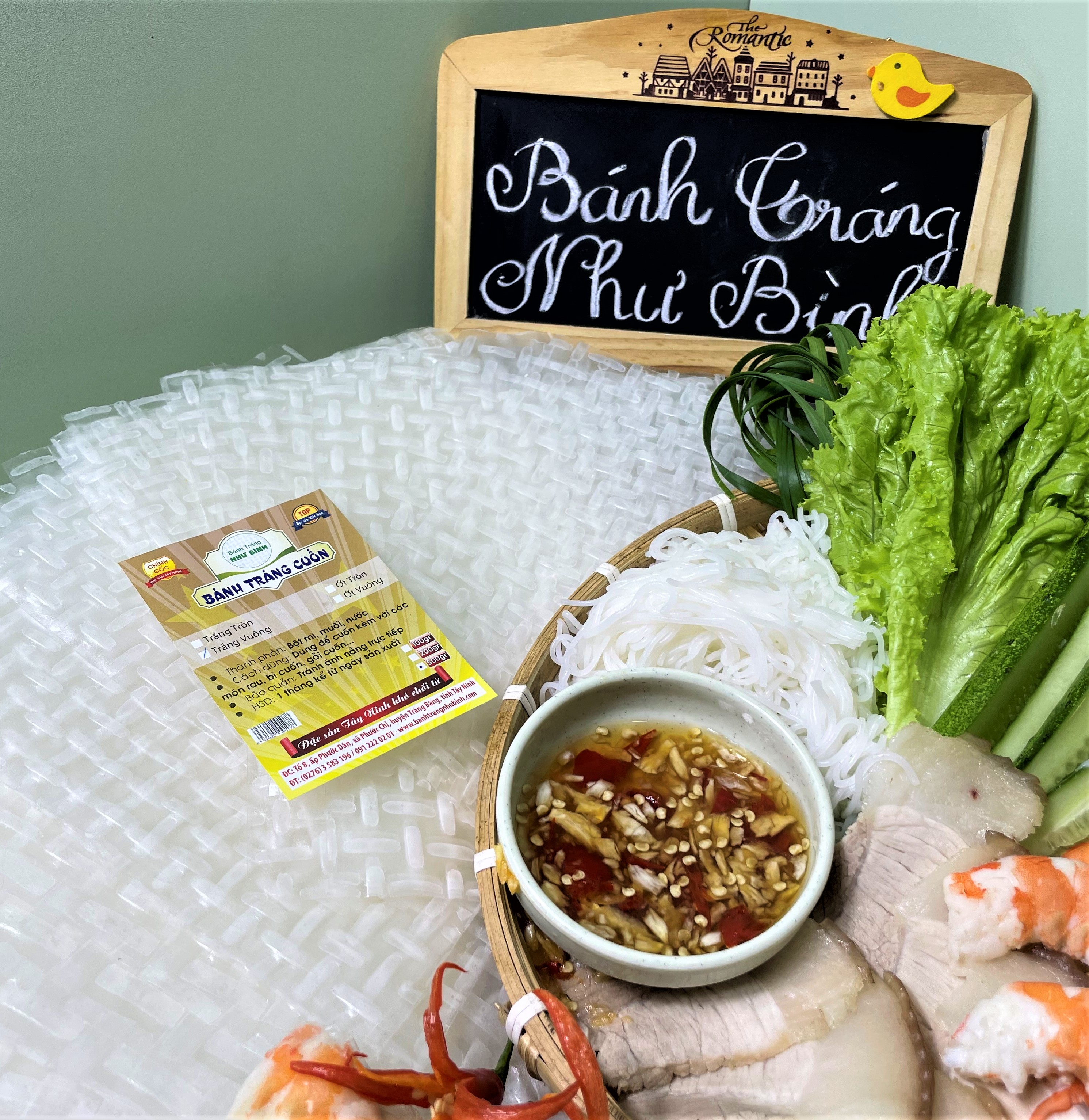 Bánh Tráng SIÊU MỎNG Như Bình Không Nhúng Nước Cuốn Ăn Kèm Rau NGON KHÓ CÃI