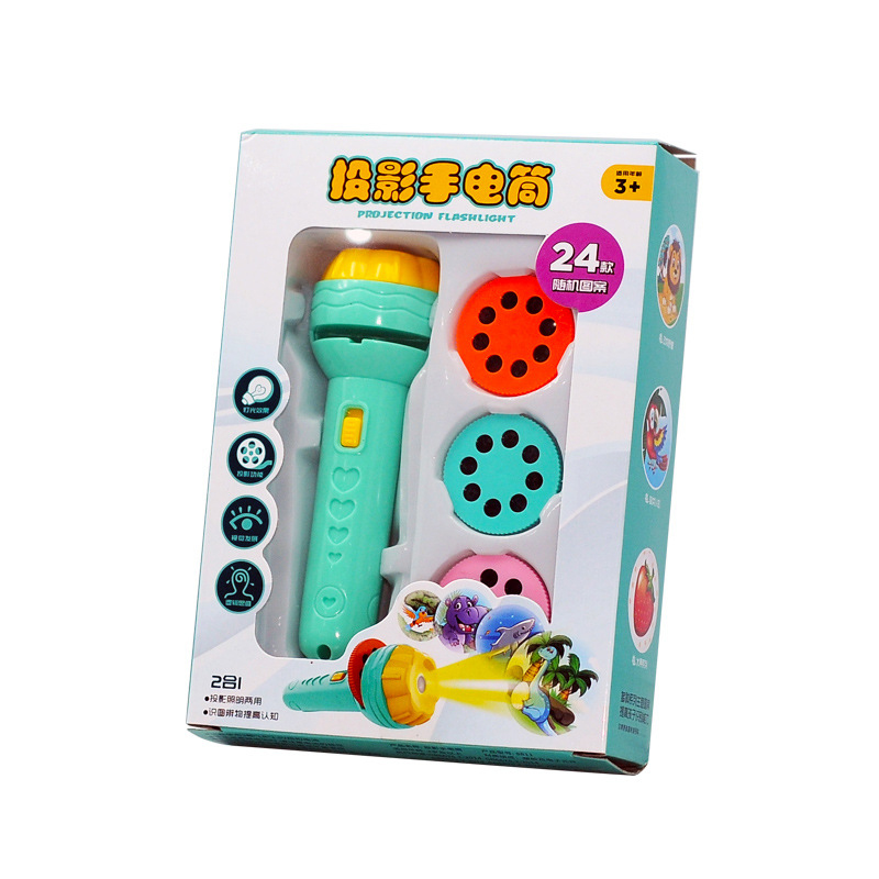 Đèn pin chiếu 80 hình cho bé