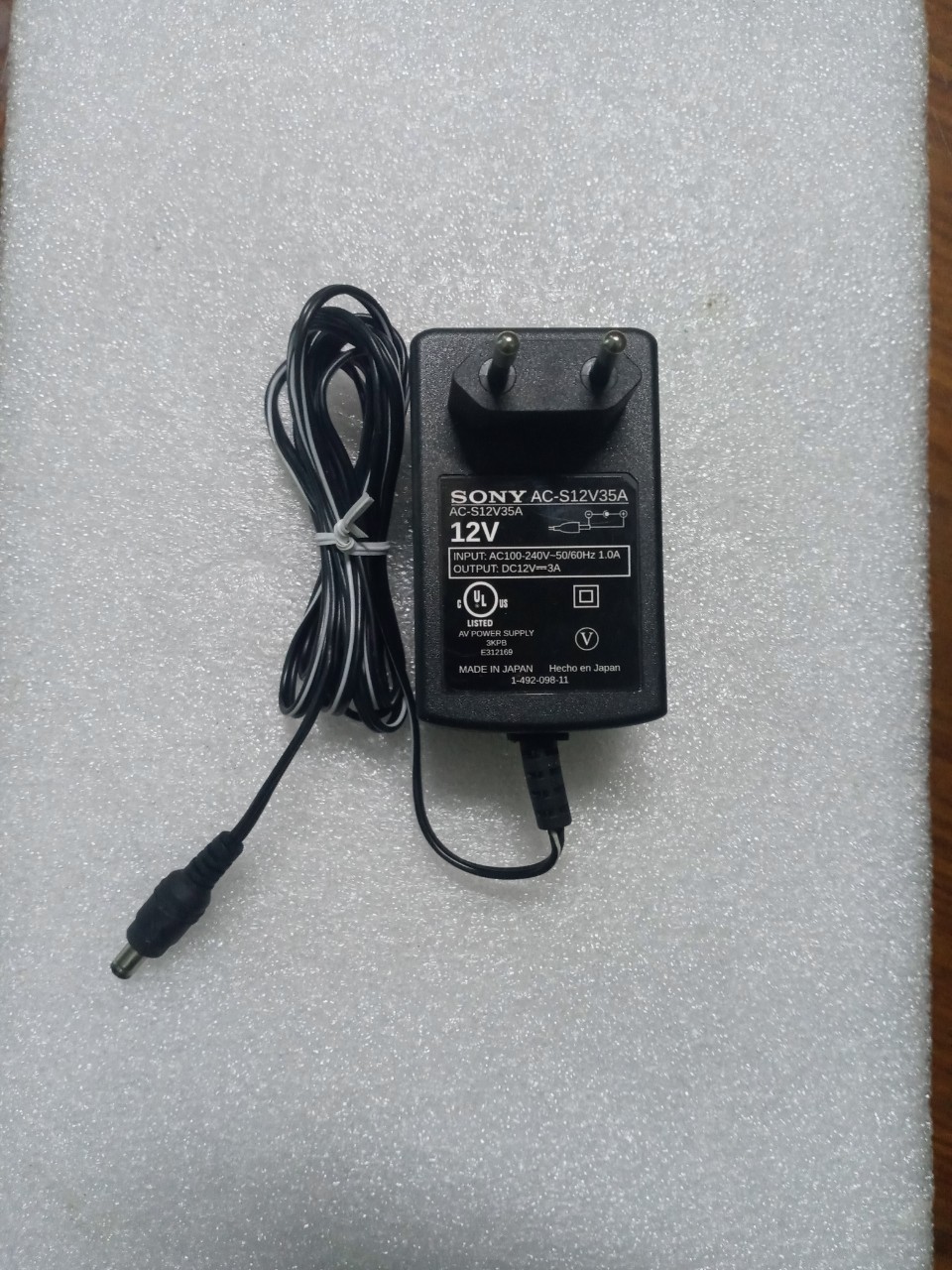 Adapter nguồn sạc 12v 3a hàng bãi zin, chất lượng cho Camera, led..