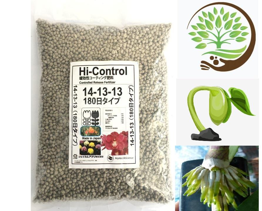 Phân chì tan chậm 14 -13-13 tốt cho hoa lan và cho mọi loại cây trồng túi 1kg